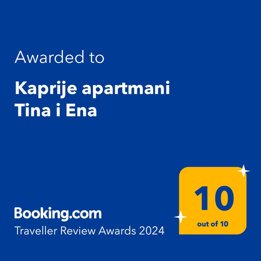 Kaprije Apartmani Tina I Ena Kültér fotó